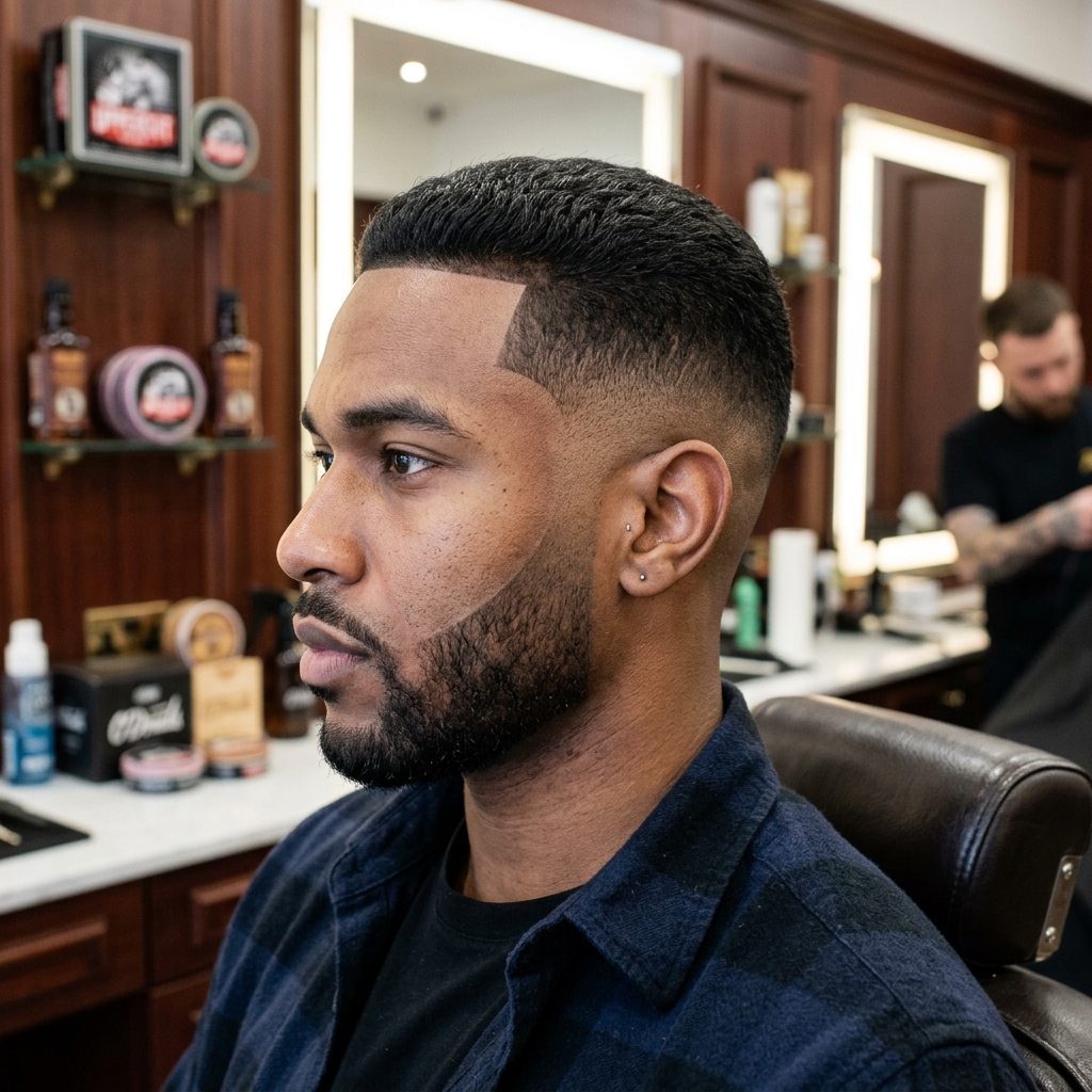 High precision drop skin fade cut